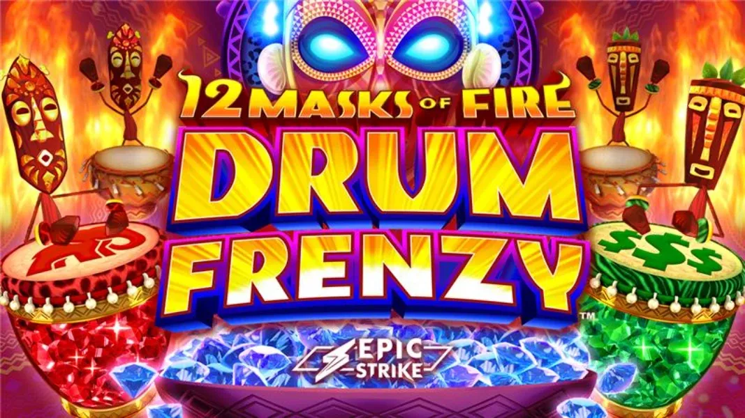 12 Masks of Fire Drum Frenzy