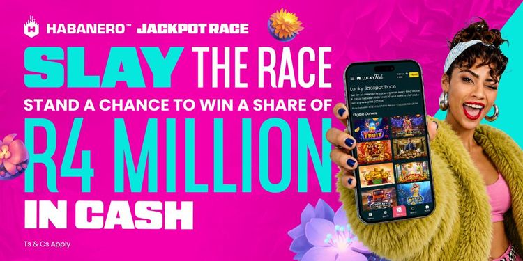 Lucky Fish Jackpot Race: Step Into the Race for R4 Million