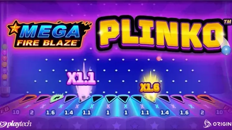 Mega Fire Blaze: Plinko
