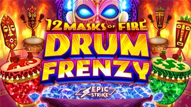 12 Masks of Fire Drum Frenzy