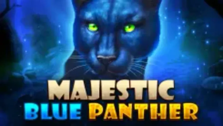 Majestic Blue Panther
