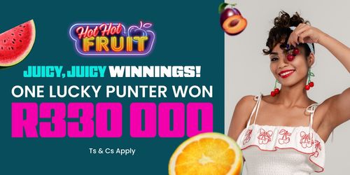 Lucky Fish Punter Lands R330 000 Hot Hot Fruit Big Win
