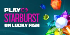 Play Starburst at Lucky Fish