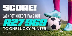 Big Win: R10 Lands R27,969 Jackpot Prize