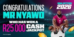 Mr Nyawo Wins Big on Goal Getters Competition