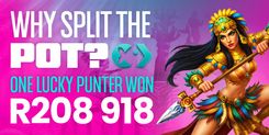 R208 918 Progressive Jackpot BIG WIN Lights Up Lucky Fish