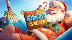 3 Wonders Santa on the beach