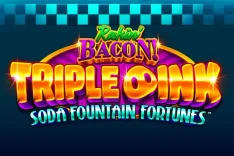 Rakin' Bacon Triple Oink Soda Fountain Fortunes 