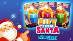 Gift from Santa Blue